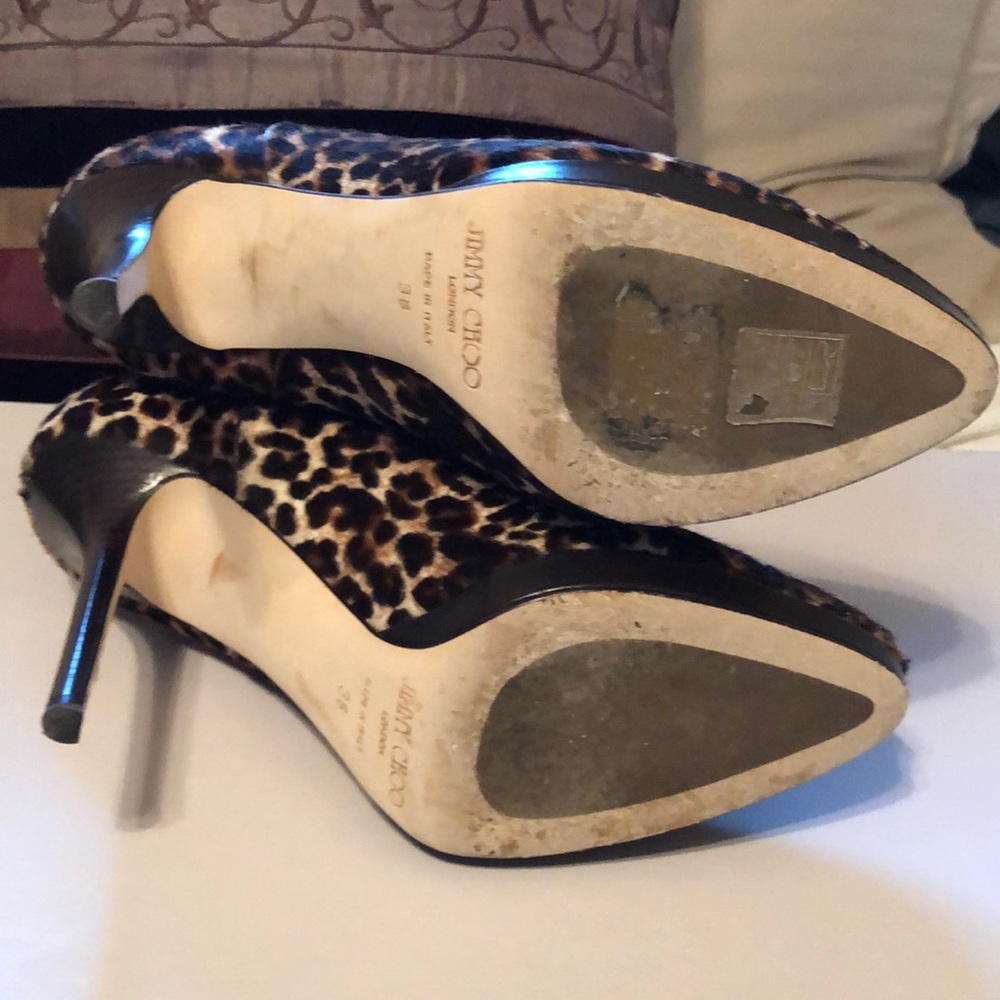 Jimmy Choo calf hair booties - Picture 4 of 8